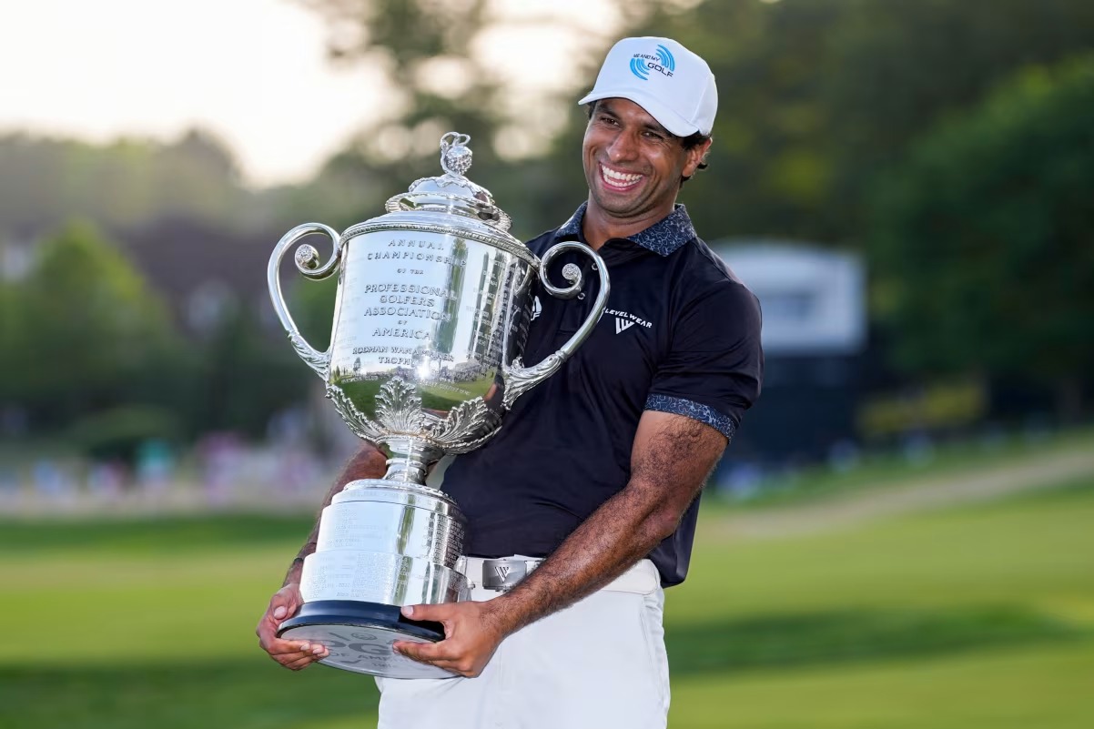 Aaron Rai has always been the nice guy in two gloves. Now he’s the nice guy in two gloves with a PGA Championship win
