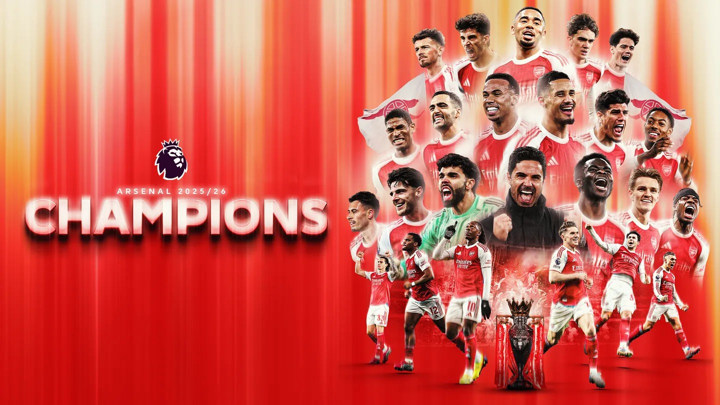 Arsenal win Premier League: Mikel Arteta's side end 22-year wait for title